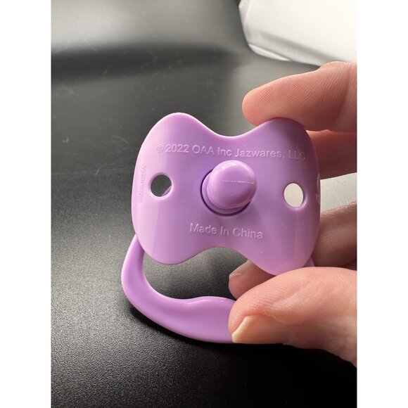 Cabbage Patch Kids Purple Pacifier 2022 OOA NEW Babyland General Exclusive - Picture 3 of 4